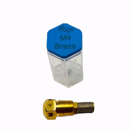 Picture of NOZZLE M - 4, M4 BRASS HAGO, 4.00 GPH, 80 DEGREE