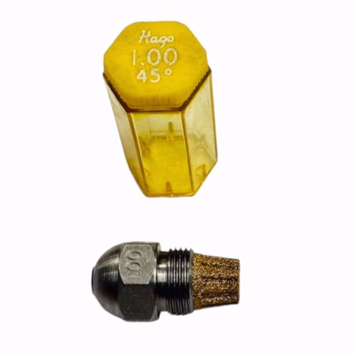 Picture of 030G4318 HAGO 1.00 GPH 45 DEGREE B-DFN NOZZLE (10045BDFN)