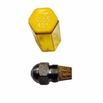 Picture of 030G4311 HAGO .55 GPH 45 DEGREE B-DFN NOZZLE (5545BDFN)