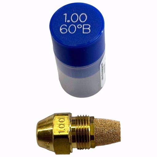 Picture of 00100-60B1 Delavan 1.00 GPH 60° B Solid  Cone Oil Burner Nozzle 10060B Solid Cone Nozzle