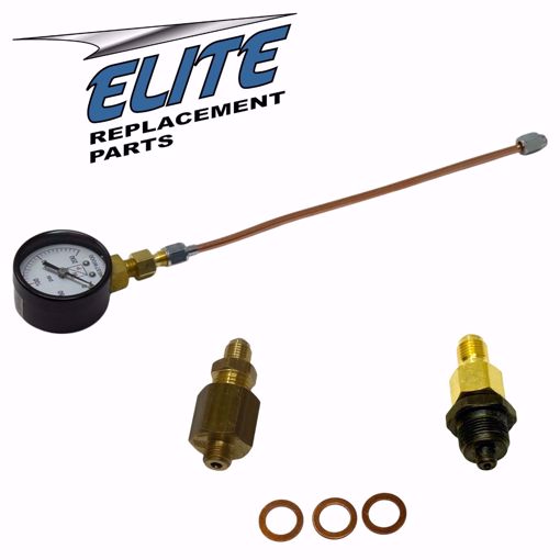 Picture of RPTG 200 PSI PUMP PRESSURE TEST GAUGE KIT FOR RIELLO OIL PUMPS