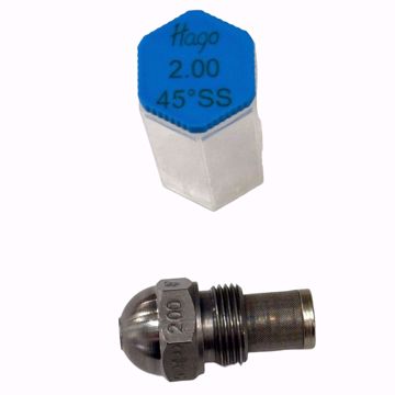 Picture of 030G6632 HAGO 2.00 GAL 45° SEMI SOLID NOZZLE (20045SS, 22910)