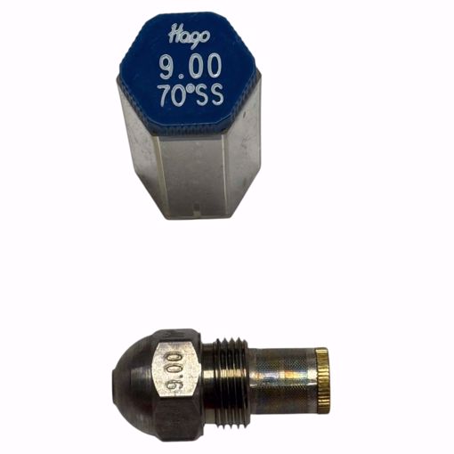 Picture of 030G2272 HAGO 9.00 GPH 70 DEGREE SS NOZZLE