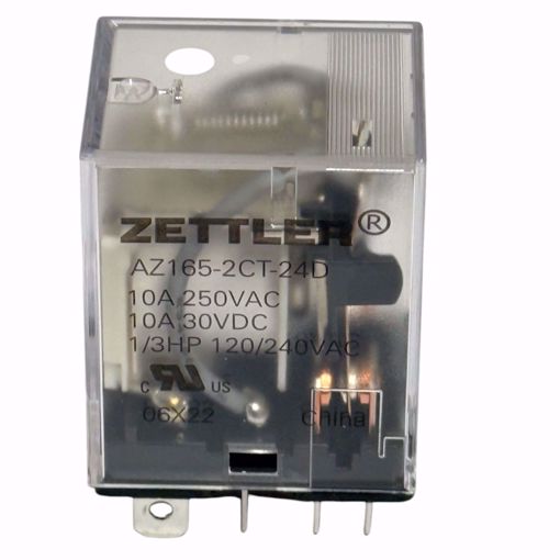 Picture of 500054-00 HEAT-TIMER PLUG IN 24V DC RELAY. USE WITH ALL GOLD / PLATINU