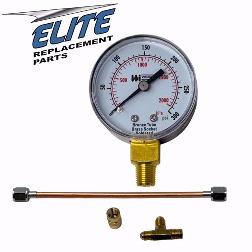 Picture of DELUXE OIL BURNER PRESSURE GAUGE KIT PERMANENT MOUNT