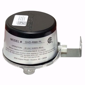 Picture of 46491600 Field Controls 46491600 GMA-PL, Vent Damper Motor Assembly For All GVD Gas Vent Dampers