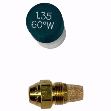 Picture of 00135-60W1 DELAVAN 1.35 GPH 60° W NOZZLE W/ SINTERED FILTER