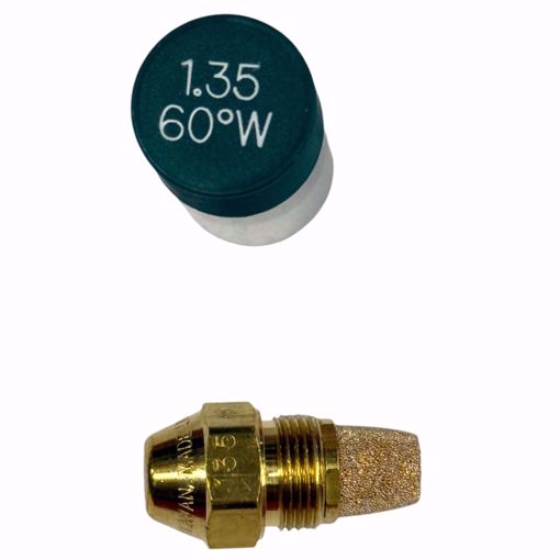Picture of 00135-60W1 DELAVAN 1.35 GPH 60° W NOZZLE W/ SINTERED FILTER