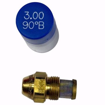 Picture of 00300-90B7 Delavan 3.00 GPH 90° B Solid Oil Burner Nozzle, 30090B, 3.00-90B