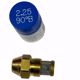 Picture of DELAVAN 2.25 GPH 90° B SOLID CONE NOZZLE W/ MESH STRAINER