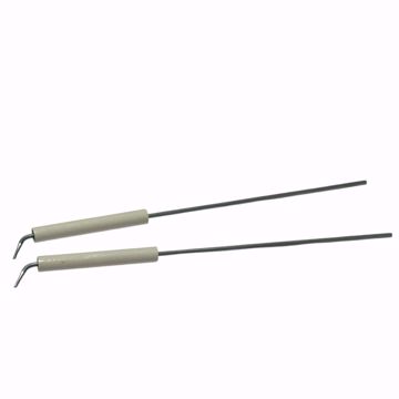 Picture of 20788-02 CROWN ELECTRODE SET FOR CARLIN ELITE 9 inch  BLAST TUBE Replaces Westwood E5-100, E5-100-2pk