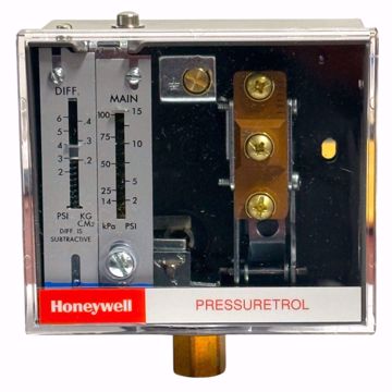 Picture of HONEYWELL 2-15 PSI SPDT PRESSURETROL AUTO RECYCLE