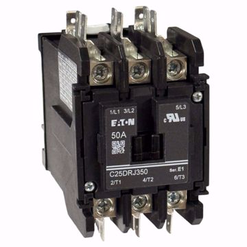 Picture of C25DRJ350A CUTLER HAMMER   120V 50A 3P DIN MNT CONTACTOR