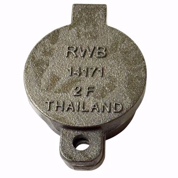 Picture of 14171 BECKETT FEMALE HINGED FILL CAP CAST IRON - 2 INCH FPT