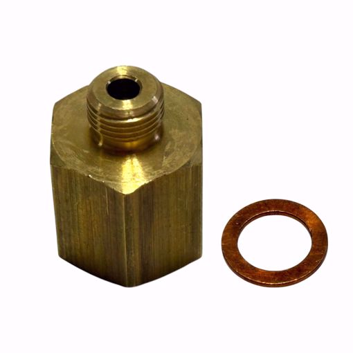 Picture of C7001071 RIELLO R40 Gauge Adapter Kit Metric Thread To 1/4" NPT