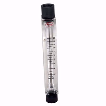 Picture of DWYER VISI-FLOAT FLOWMETER VERTICAL FLOWMETER RANGE 2-20 GPM