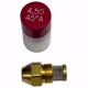 Picture of DELAVAN 4.50 GPH 45° A HOLLOW CONE NOZZLE W/ MESH STRAINER