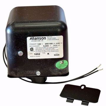 Picture of 1092-K ALLANSON IRON FIREMAN  IGNITION TRANSFORMER
