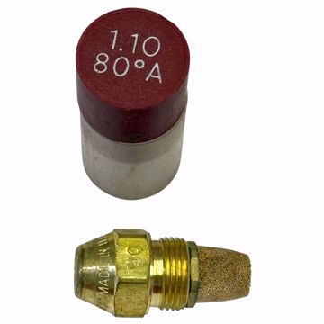 Picture of 00110-80A1 DELAVAN  1.10 GPH 80° A Hollow Cone Oil Burner Nozzle 11080A Hollow Cone Nozzle