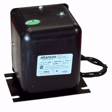 Picture of 1092-N ALLANSON RAY BURNER  IGNITION TRANSFORMER