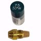 Picture of 00075-30W1 DELAVAN 0.75 GPH 30° W NOZZLE W/ SINTERED FILTER