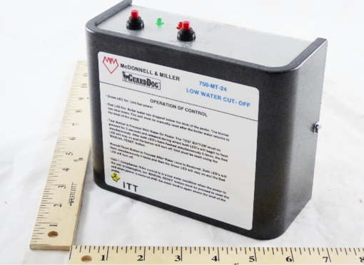 Picture of 750-MT-24 24Vac Manual Reset Low Water Cut Off for Hot Water and Steam Boilers with Test Switch (Part Number 176293)