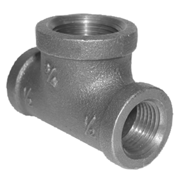 Picture of 1 X 1 X 1-1/2 BLACK RED TEE