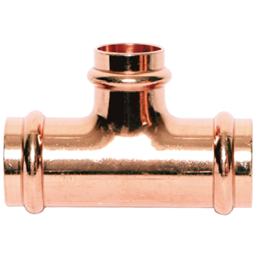 Picture of 1 X 1 X 1-1/4 PRESS RED TEE