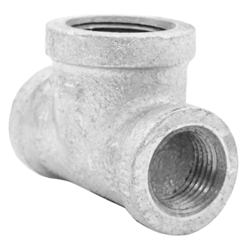 Picture of 1 X 1 X 2 GALV RED TEE