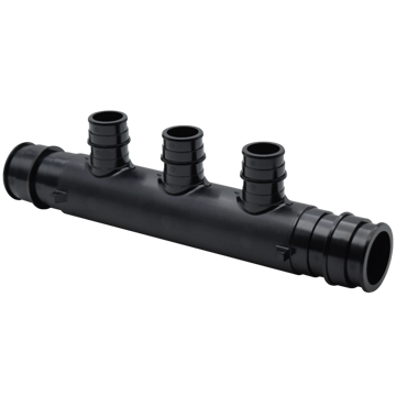 Picture of 1 X 1 X 4 OUTLETS 1/2 PEX (F1960) MULTI-PORT TEE