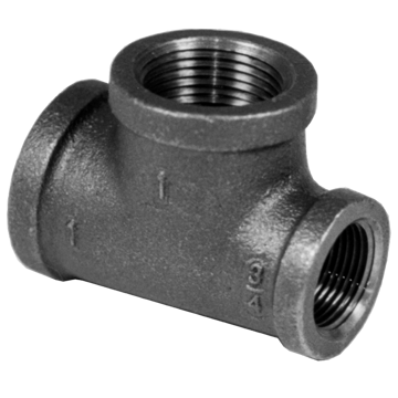 Picture of 1 X 1/2 BLACK RED. TEE