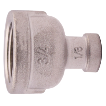 Picture of 1 X 1/2 SS316 RED COUPLING