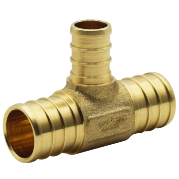 Picture of 1 X 1/2 X 1 PEX RED TEE