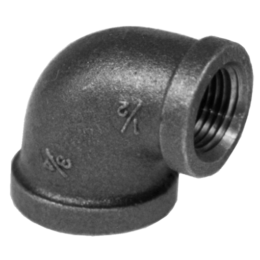 Picture of 1 X 3/4 BLACK RED. ELBOW