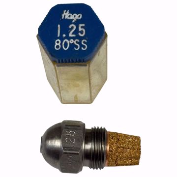 Picture of HAGO 1.25 GAL 80° SEMI SOLID NOZZLE, (12580SS, 22580)