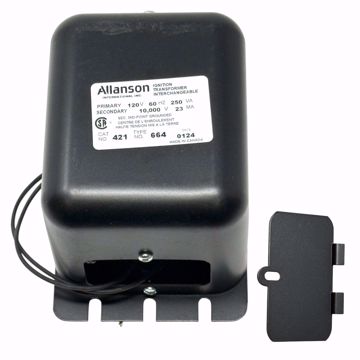 Picture of 421-664 ALLANSON 120 VOLT PRIMARY 60 HZ 10000 VOLT SECONDARY 23mA