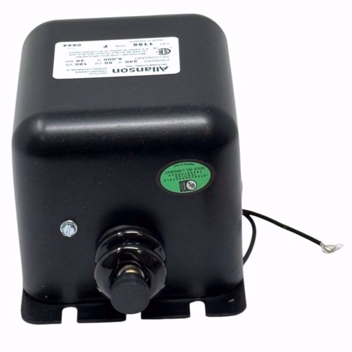 Picture of 1196 TYPE F ALLANSON  IGNITION TRANSFORMER 240VOLT PRIMARY