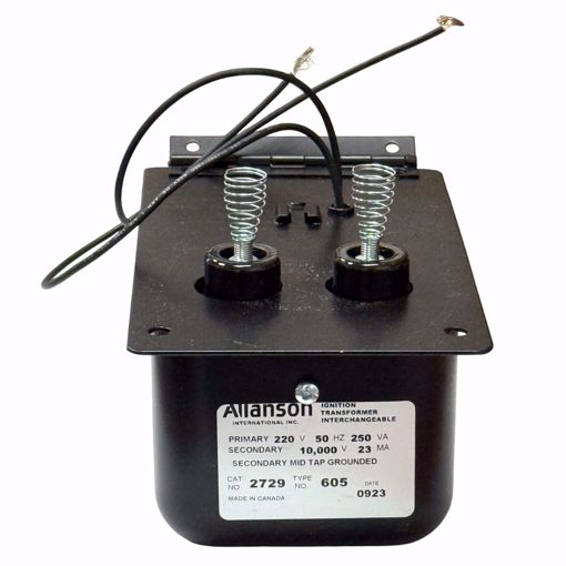 Picture of 2729-605 ALLANSON TRANSFORMER 220V