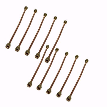 Picture of 40458-10 CROWN 1/4 X 12 OIL LINE STR 10/PK