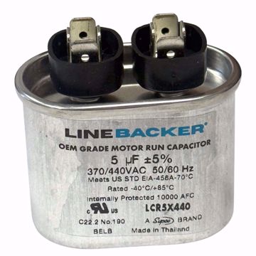 Picture of LCR5X440 SUPCO LB OVAL RUN CAPACITOR