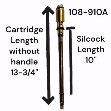 Picture of 108-910A LEGEND 10 INCH T-550A IMPROVED FLOW CARTRIDGE AND STEM ASSEMBLY