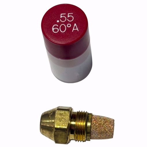 Picture of 00055-60A1 DELAVAN 0.55 GPH 60° A HOLLOW CONE NOZZLE W/ SINTERED FILTER
