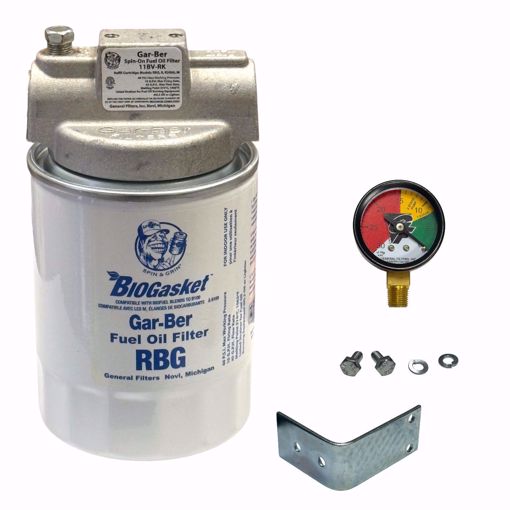 Picture of 1603 GENERALAIRE GARBER 11BV-RK 11BVRK FILTER COMPLETE WITH MOUNT